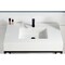 Anzzi 36 in. Console Sink in Matte Black with Matte White Counter Top CS-FGC001-MB - alternate 2